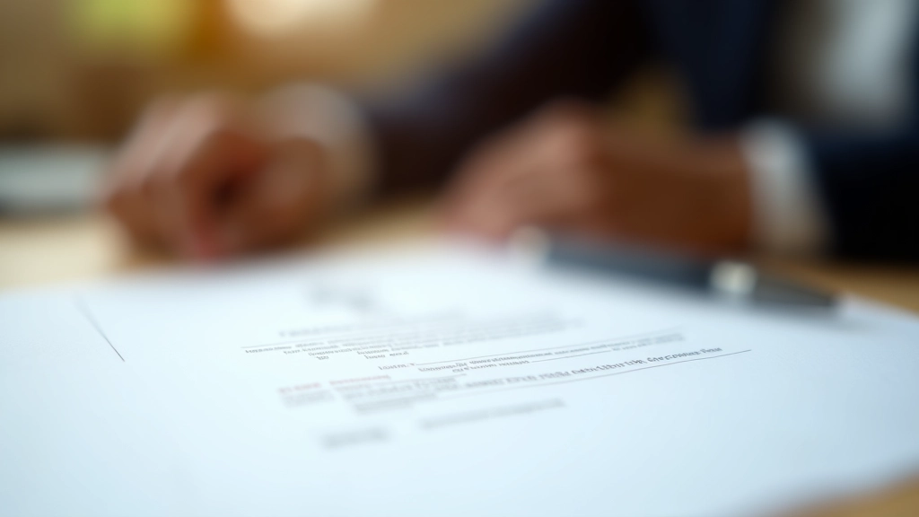 Documento legal de contrato de arrendamento com assinatura e carimbo do notário em cima de secretária